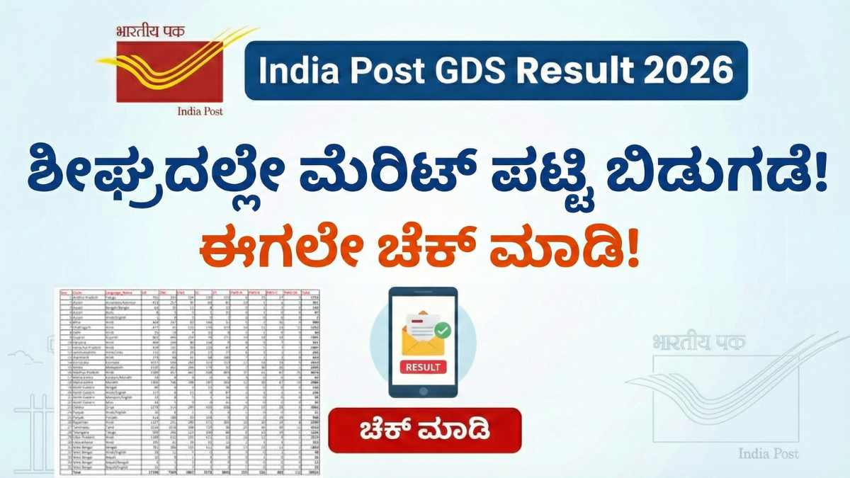 India post GDS Results 2026 releasing soon